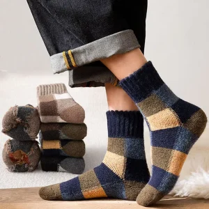 New Style Thicken Winter Socks Men Warmer Home Crew Winter Wool Sock