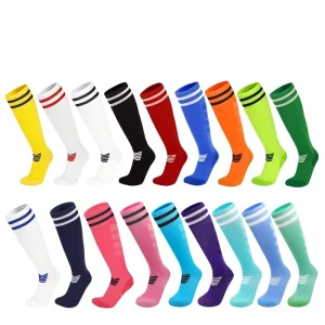 New Thickened Terry Bottom Training Knee High Socks Non slip Breathable Sports Socks Adult Children Football Socks