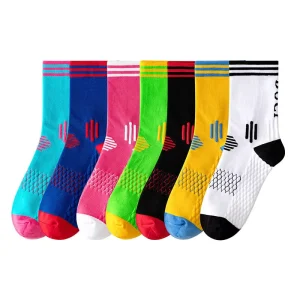 New Winter Sports Cushion Compression Socks Running Football Training Athletic Crew Socks Speed Dry Breathable Socks