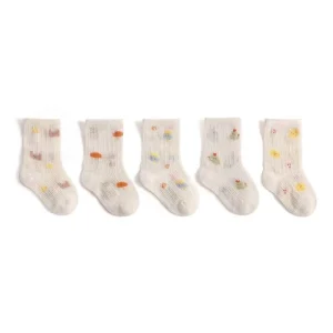 Newborn 0 3 Years Old Socks Summer Mesh Infant Boys Accessories Boneless Cartoon Cute Middle Baby Girl Tube Socks