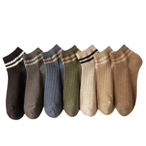 No Show Low Cut Casual Cotton Ankle Men Socks