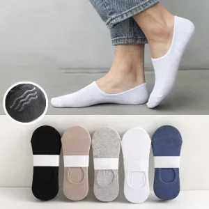 No Show Socks Cotton Non slip Men Socks Brand Packaging Sports Custom Socks