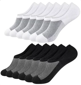 No Show Socks Men Low Cut Ankle Invisible Socks Cotton Non Slip Custom Sport Socks Design