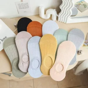 No Show Socks Men Women Summer Breathable Thin Invisible Socks for Women With Sizesy