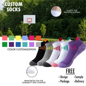 No Show Socks Womens Mens Athletic Cushioned Low Cut Non Slip Running Ankle Socks