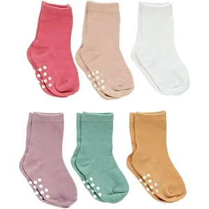 Non Skid Infant Multi Colored Baby Boy Girl Toddler Socks Gift Set Kid Colorful Socks