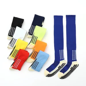 Non Skid Performance Anti Slip Non Slip Compression Knee High Football Grip Socks