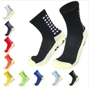 Non Slip Football Socks Men’s Soccer Socks Professional Soccer Athletic Sport Basketball Gripper Anti Slip Sport Socks