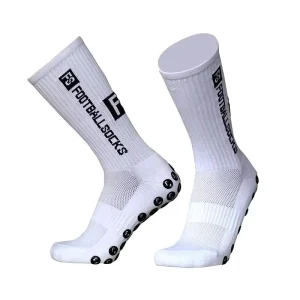 Non Slip Half Terry Sport Soccer Socks Unisex Athletic Sport Socks With Rubber Dots Grip Hockey Basketball Socks