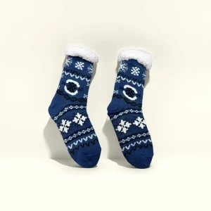 Non skid Classic Crew Transparent Cartoon Pattern Indoor Socks for Ladies