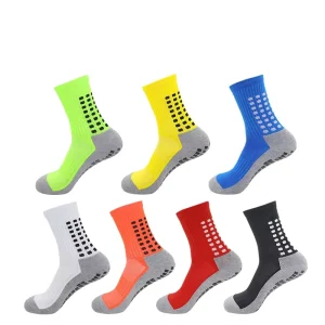 Non slip Children’s Sports Soccer Socks Outdoor Running Cycling Socks Grip Spandex Football Socks