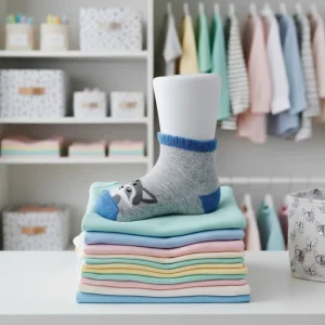 Non slip Soft Knit Children’s Sports Socks Breathable Baby Socks