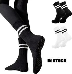 Non-slip Women Socks Design High Quality in Stock Yoga Socks Grip Pilates Socks
