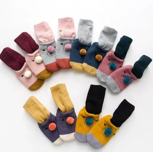 Novelty Custom Terry Socks Socks Anti slip Over Knee Socks Baby Stocking