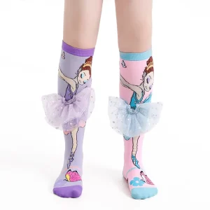 Novelty Funny Anime Cartoon Characters Skateboard Sports Stockings Soft Cotton Socks Cartoon Crew High Princess Socks