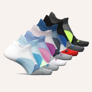 Nylon Mesh Ventilating Comfort Fit Performance No Show Women Training Socks