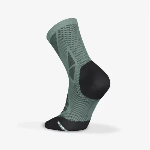 OEM Athletic Crew Running Socks Cushioned Breathable Mesh Running Performance Socks for Men and Women