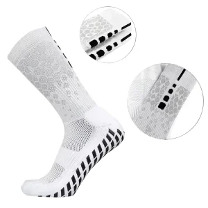 OEM Athletic Custom Design Sports Socks Breathable Custom Soccer Football Grip Socks for Men