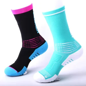 OEM Cotton Mens Sport Socks Stockings High Quality China Factory Can Custom Socks logo Crew Jacquard Socks
