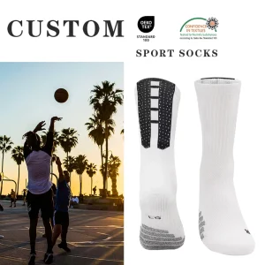 OEM Custom Athletics High Quality Classic Thickened Men Socks Basketball Sport Socks