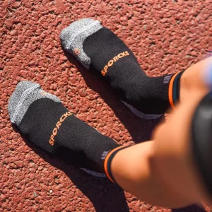 OEM Custom Logo Running Socks Compression Cushioned Running Trail Cycling Socks Breathable Women Men Sports Socks