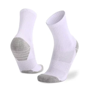 OEM Custom Terry Sports Socks Polyester Material Sweat Absorbing Antibacterial Socks