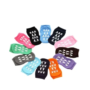 OEM Custom Toddler Socks Footprint Anti Slip Baby Floor Socks Manufacturer