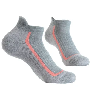 OEM Customized Wool No Show Socks for Women Winter Eco Friendly Anti Bacterial Warm Outdoor Sports