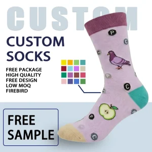 OEM Design High Quality Unisex Dress Socks Customized Socks Fashion Men Dress Cotton Novelty Funny Socks