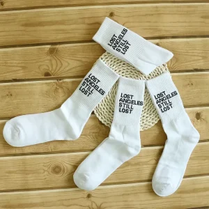 OEM Designer Fashion Thick Terry Cotton Custom Logo Men Sport Socks