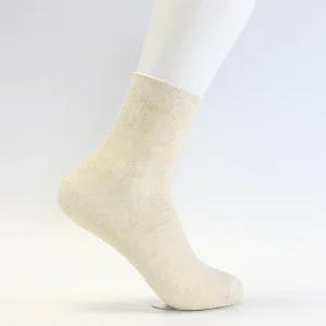 OEM Hemp Cotton Ankle Socks Solid Color Design High Logo Eco Friendly All Seasons Customizable Factory Production Men Women