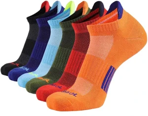 OEM LOW MOQ Cotton Custom Athletic Sneakers Women Sports Socks Men Ankle