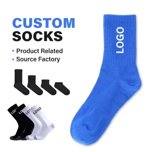 OEM Manufacturer Non-Slip Sports Men’s Grip Socks Anti Slip Men Custom Design Socks
