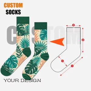 OEM ODM 200 Needle Fine Knit Private Label Custom Baby Socks for Adult Daily Wear
