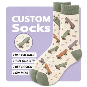OEM ODM 200 Needle Fine Knit Private Label Export Ready Custom Baby Socks for Kids Gift Stores