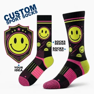 OEM ODM 650 Machine Production Capacity Custom Socks Factory for Sock Brands and Retailers