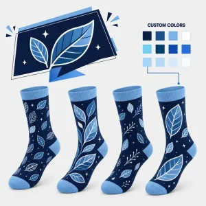 OEM ODM Breathable Daily Wear Private Label Custom Ankle Socks for Retail Product Options