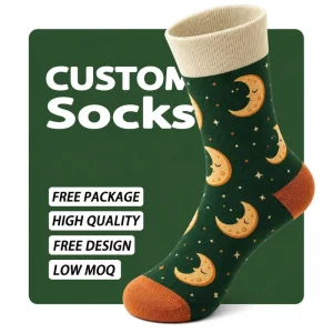 OEM ODM Combed Cotton Breathable Soft Private Label Custom Bamboo Socks