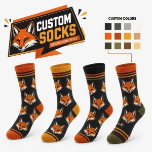 OEM ODM Cotton Warm Comfortable Export Ready Custom Cotton Socks for Private Label Brands