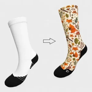 OEM ODM Custom Crew Socks Anti Bacterial Anti Slip Breathable Seamless Cotton Spandex Nylon Blend for Adults & Kids Summer Use