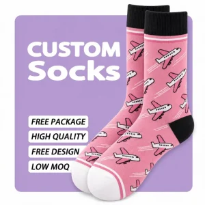 OEM ODM Retail Gift Collection Ready Private Label Promotional Socks for Trendy Daily Wear