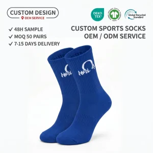 OEM ODM Service Breathable Compression Arch Support Sports Socks Custom Logo 82% Cotton Socks For Rock Climbing OEKO TEX 100
