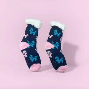 OEM ODM Service Thermal Warm Cute Heart Pattern Cabin Socks for Girls