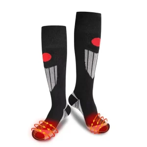 OEM/ODM Warm Unisex Custom Heated Socks Energy Efficient Crew Socks Tepl Ovaya Noski for Camping Winter Walking Travel Hunting