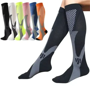 OEM Sport Compression Riding Socks Nursing Stockings Prevent Varicose Veins Socks Fit for Sport Socks