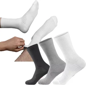 OEM Unisex Men’s Breathable Athletic Crew Sport Compression Cotton Socks