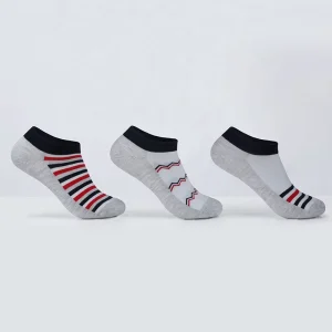 Odor control Silver Anti viral De odorizing Cotton Teens No Show Socks
