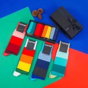 Office Business Men Dress Socks Xingyou Knitting Casual Crew Cotton Design Socks Moisture Wicking Logo Custom Socks