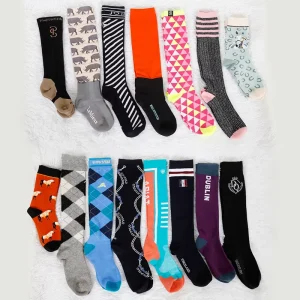 Organic Bamboo Fiber Business Socks Custom Logo Crew Socks with Anti Bacterial Deodorant Stocking