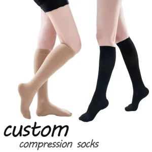 Outdoor Compression Stockings Running Cycling Knee Length Compression Stockings Woman